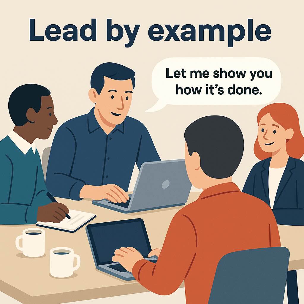 Lead By Example meaning