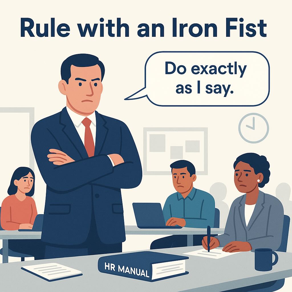 Rule With an Iron Fist Meaning
